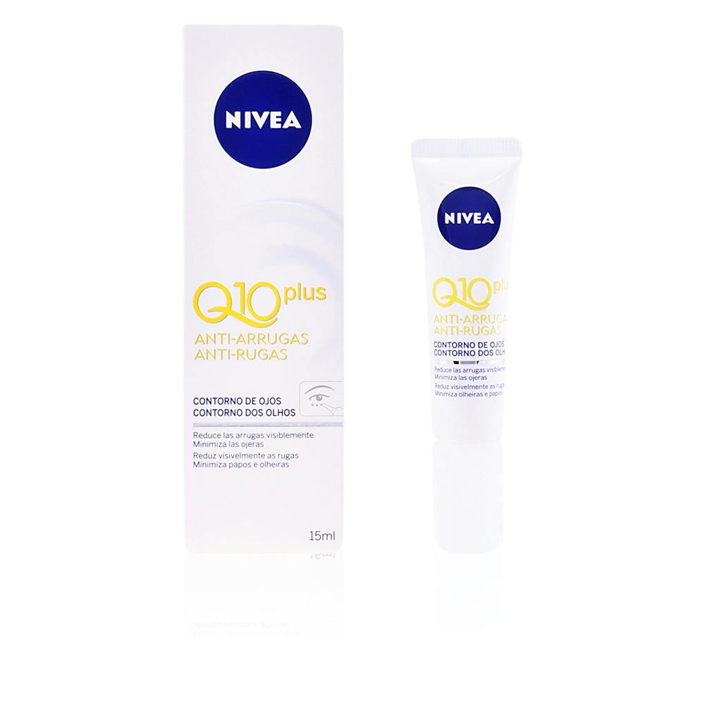 Creme de Rosto NIVEA Q10 ml+ Anti-Rugas Eye Care 15 ml