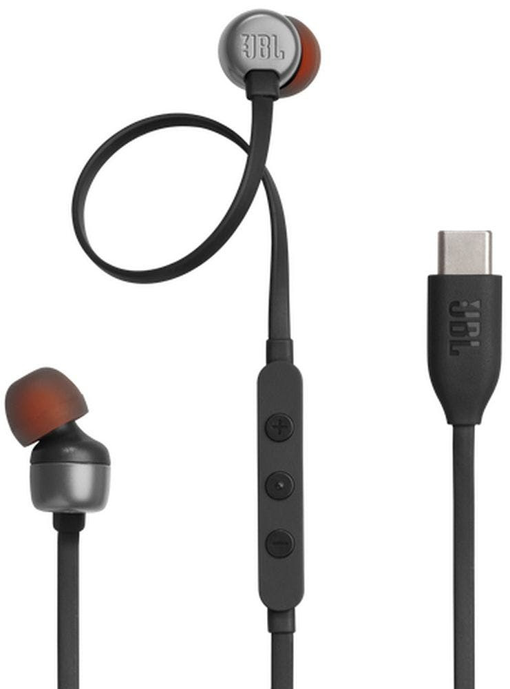Auriculares in-ear com USB-C JBL T310C