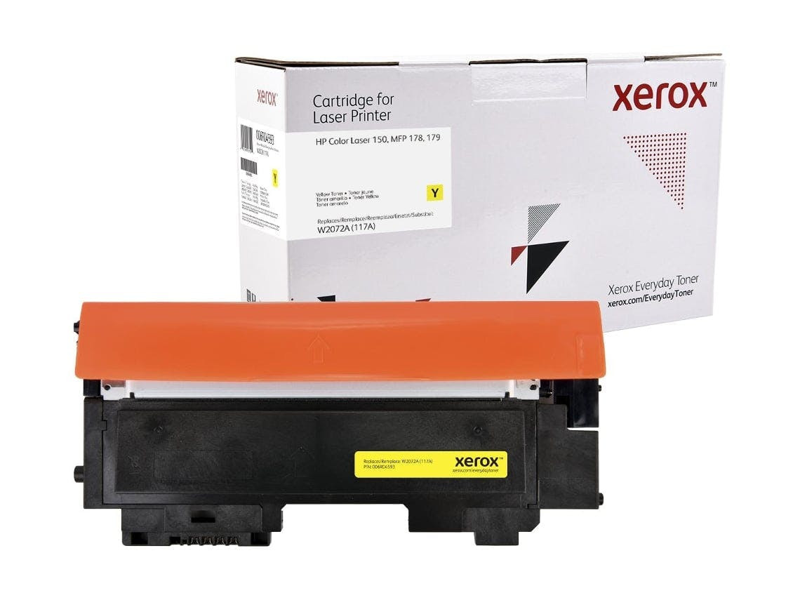 Everyday Consumível Amarelo de Rendimento Padrão Produto Xerox Equivalente a Hp W2072A 700 Páginas 006R04593