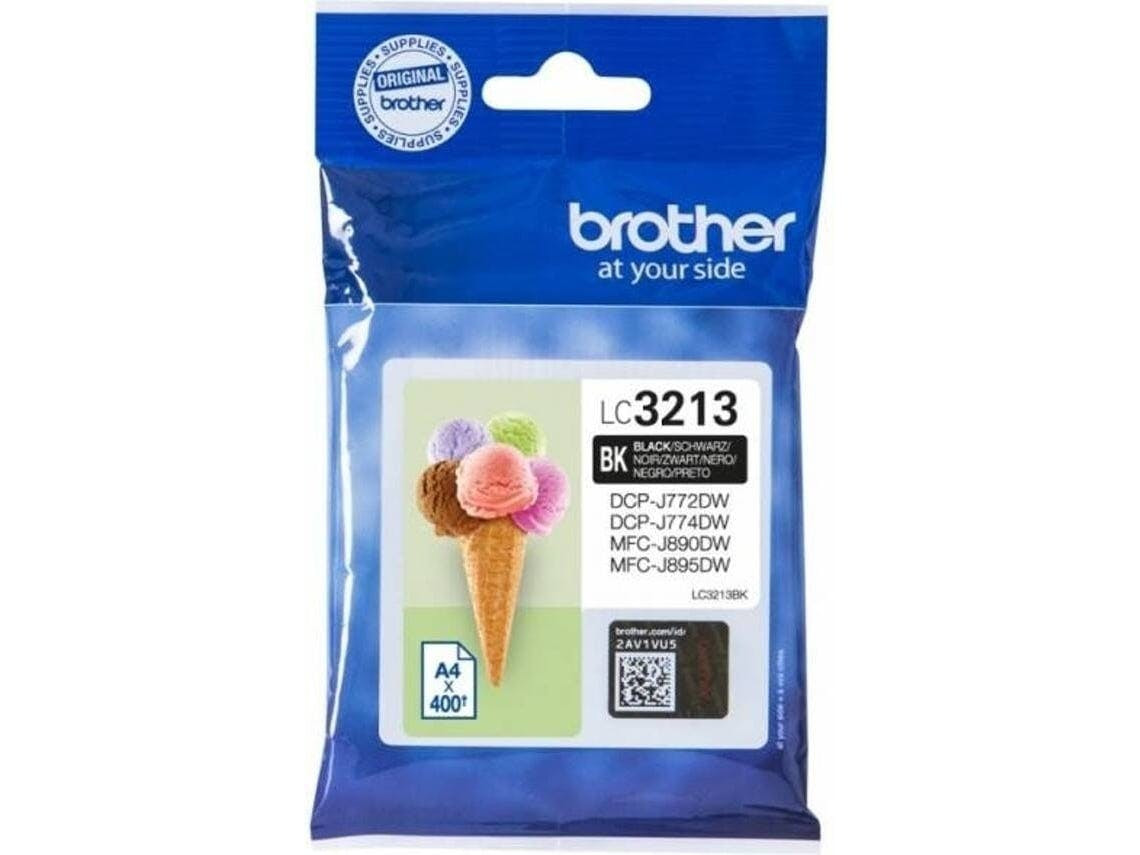 Tinteiro BROTHER LC3213BK XL Preto