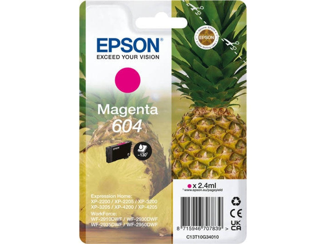 Tinteiro EPSON 604 Magenta