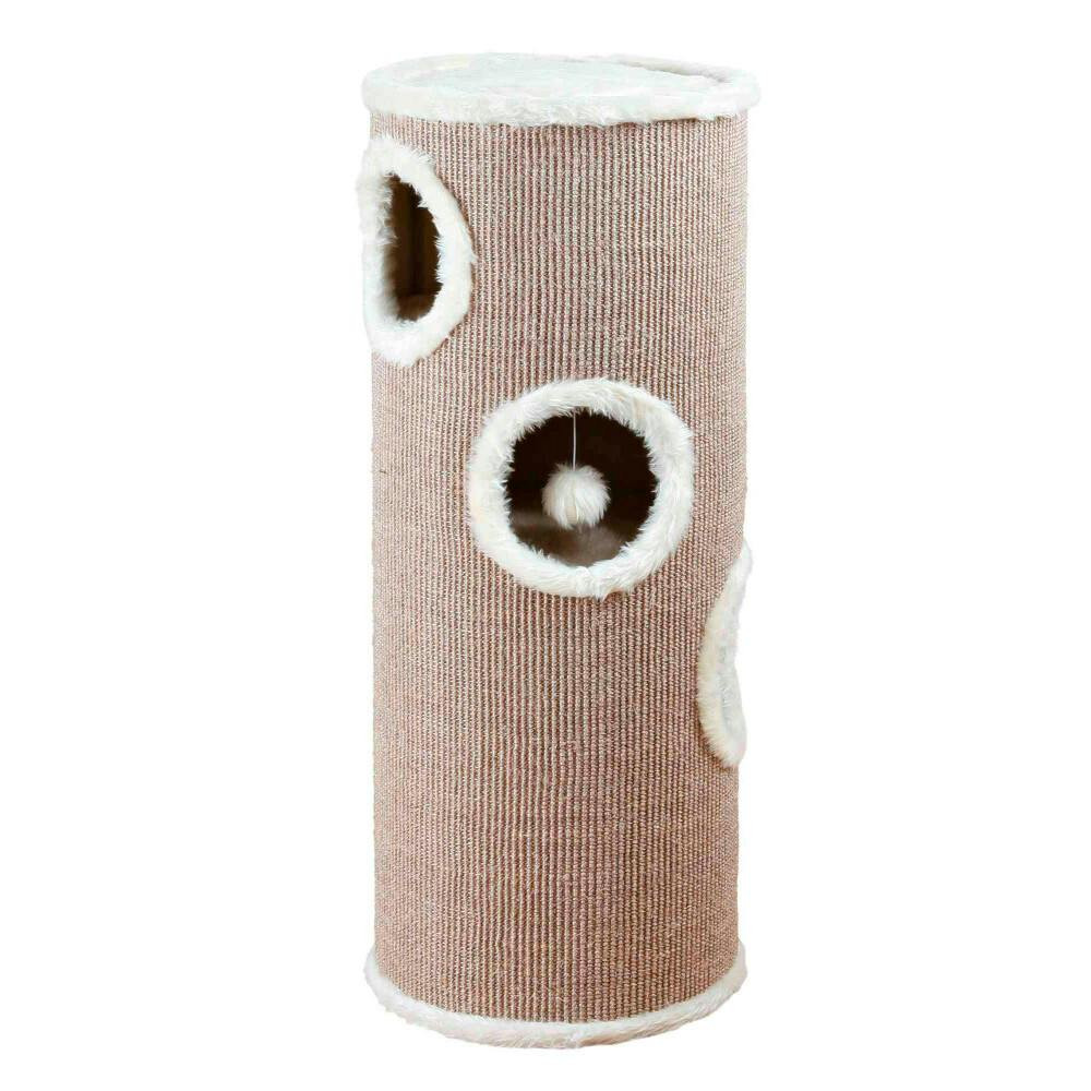 Cat Tower Edoardo 40 Cm (Castanho/Creme) - TX4338