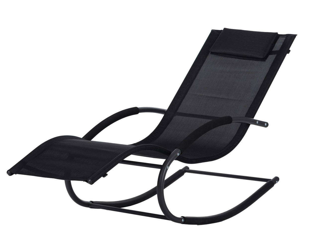 Cadeira 140x63x89 cm preto