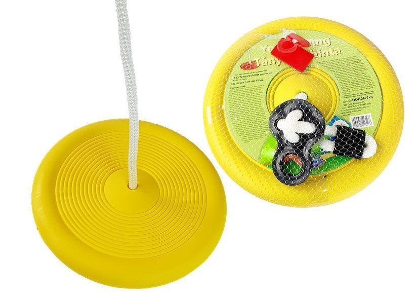 Baloiço prato infantil 423 amarelo