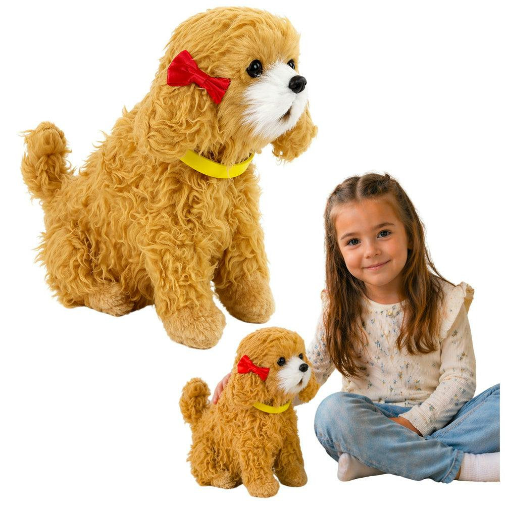 Cão peluche Poodle interativo