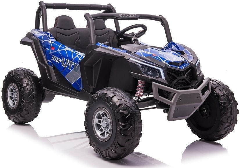 Buggy elétrico UTV-MX azul aranha