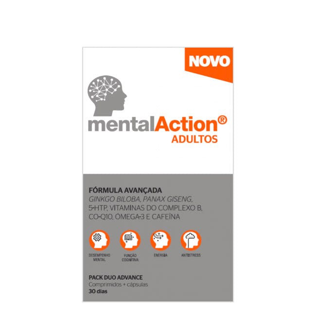 MentalAction Adults Multivitamin Tablets+Capsules