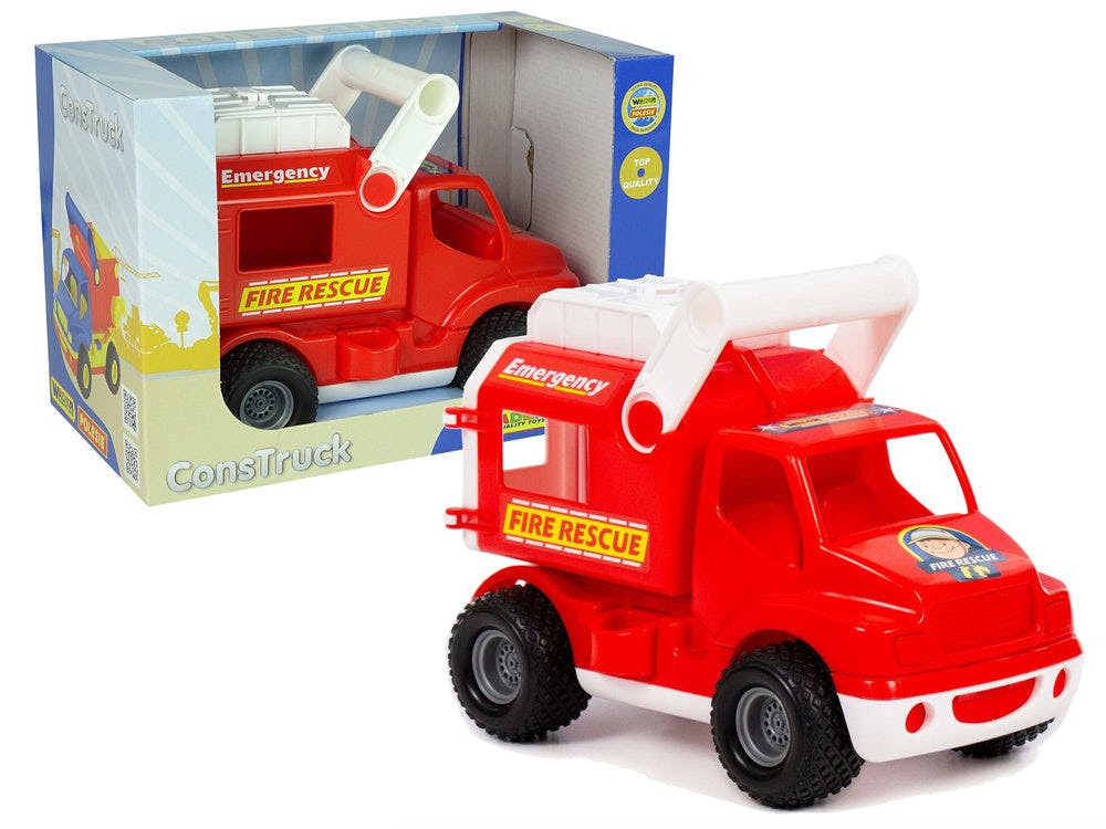 Camião bombeiros Polesie 41920 vermelho