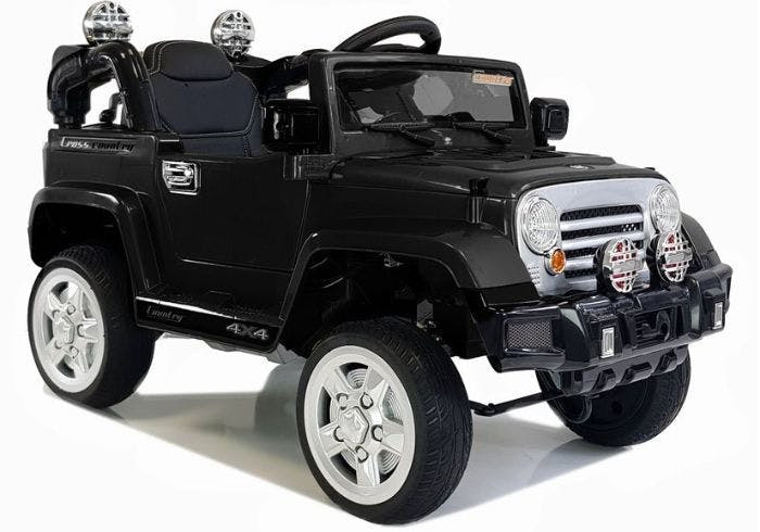 Carro elétrico infantil Jeep JJ245 preto