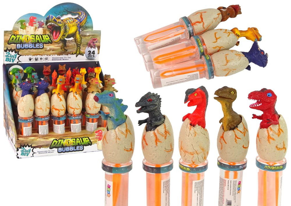Bolhas sabão dinossauro 18 cm (1 unidade, sortido)