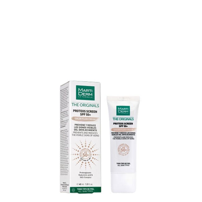 Protetor Solar MARTIDERM Proteos Fluid SPF50+ Color (40 ml)