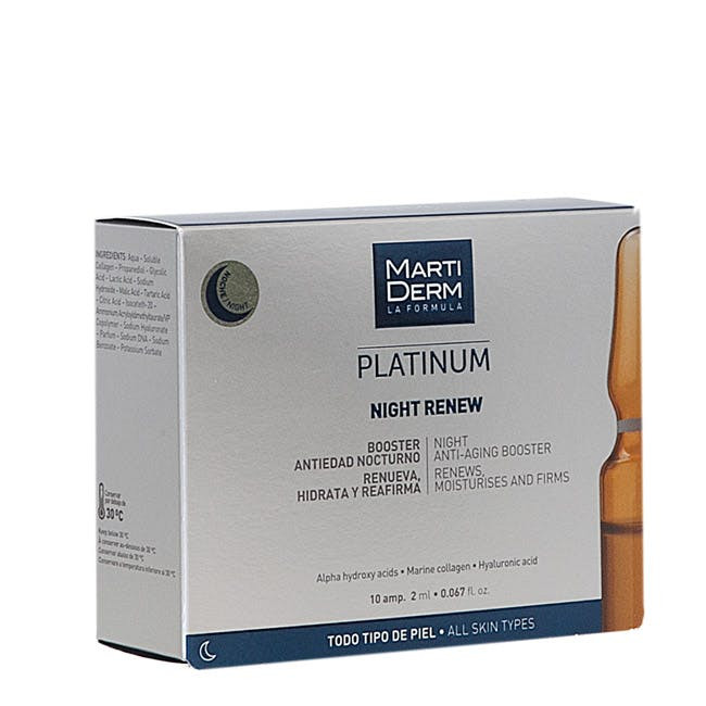 Ampolas MARTIDERM Noite Platinum Renovação (10 x 2 ml)