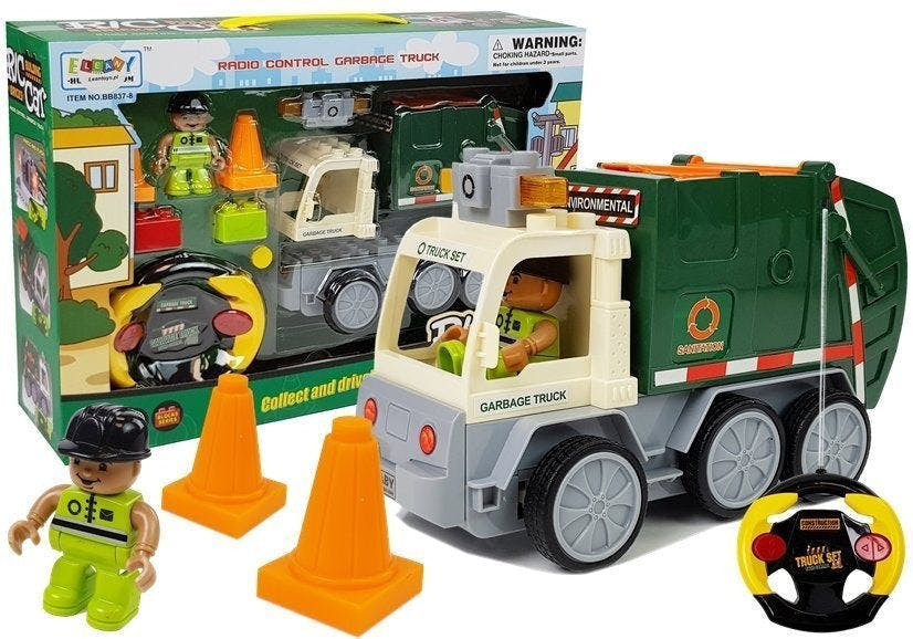 Camião lixo telecomandado R/C