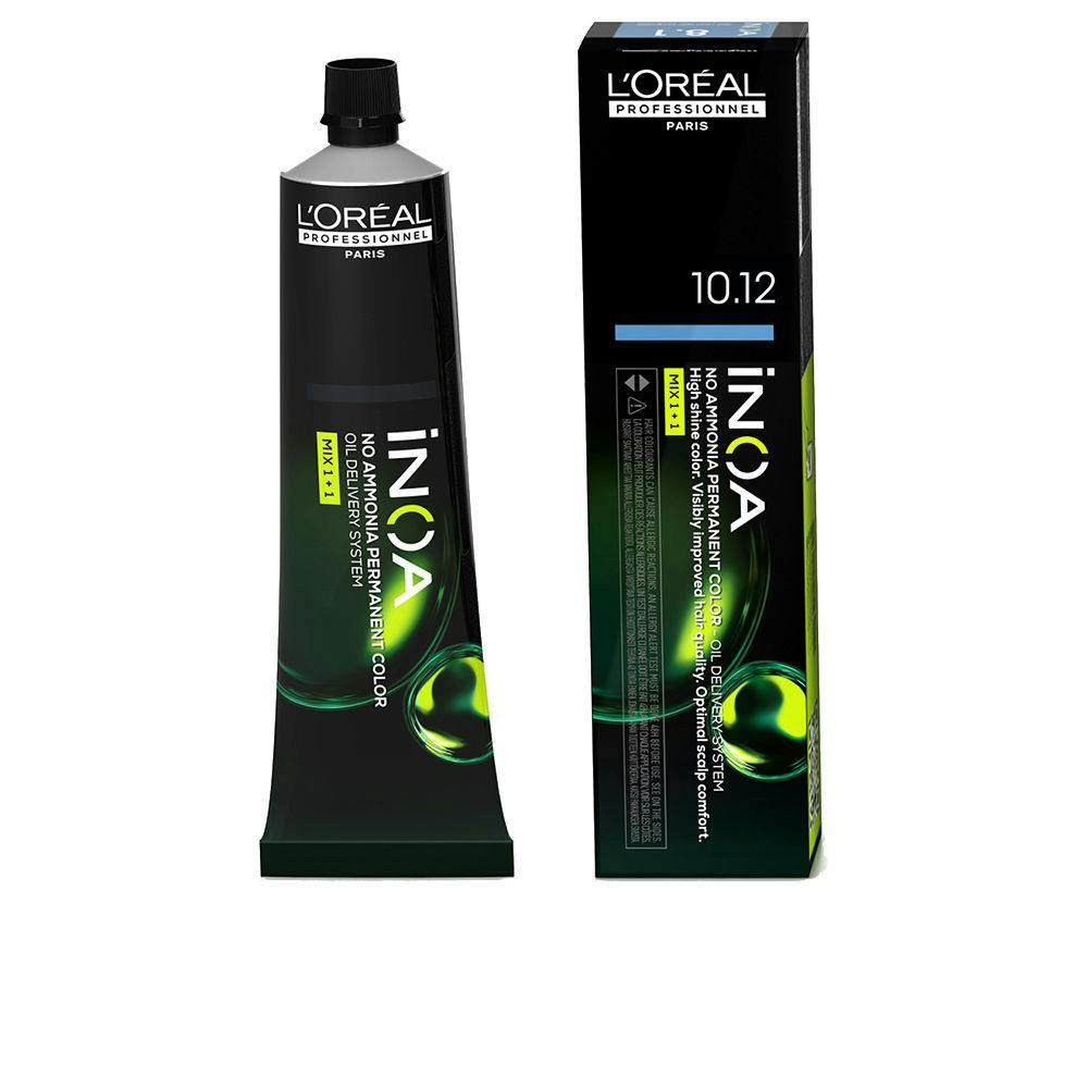 Tinta Permanente L'Oreal Professionnel Paris Inoa 10.12 Nº 10.12 Louro Platinado Cinza 60 G