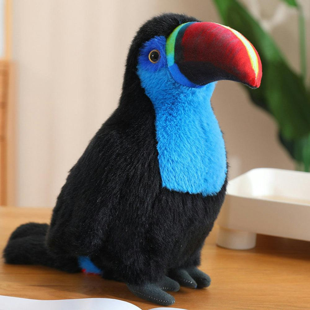 Peluche tucano azul 35 cm