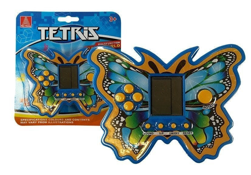 Jogo Brick Game Tetris Butterfly azul