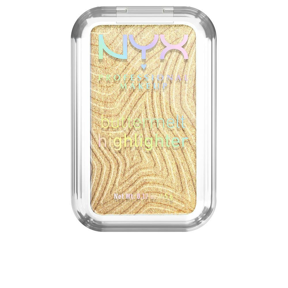 NYX Buttermelt Highlighter Powder Color 25 Butta Than Gold 5g