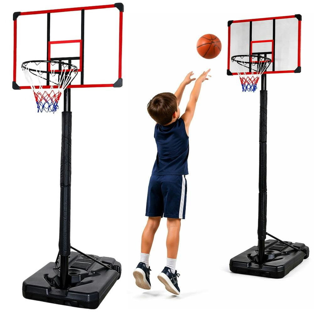 Cesto basquetebol móvel ajustável 200-305 cm