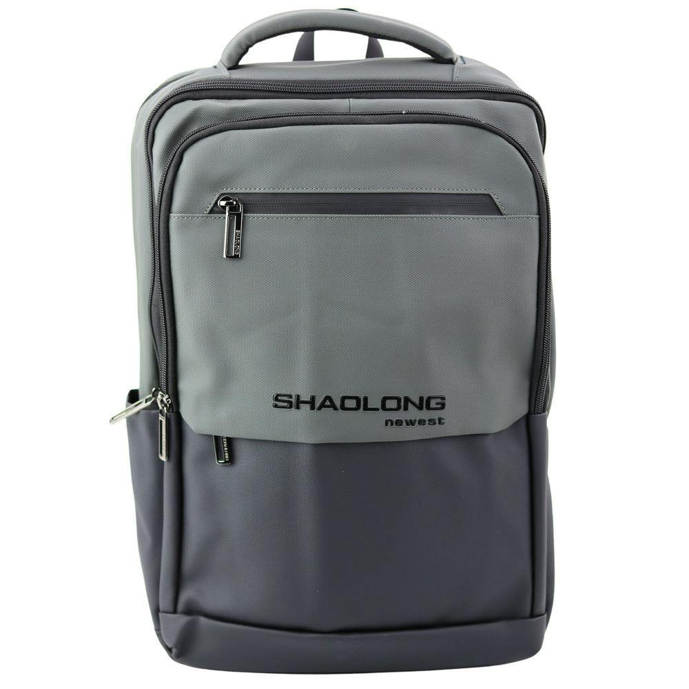 Mochila Business USB para Portátil Preta Cinzenta 16L 41cm