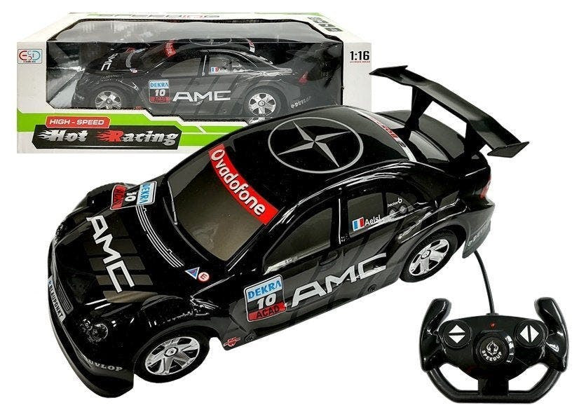 Carro telecomandado desportivo 1:16 preto