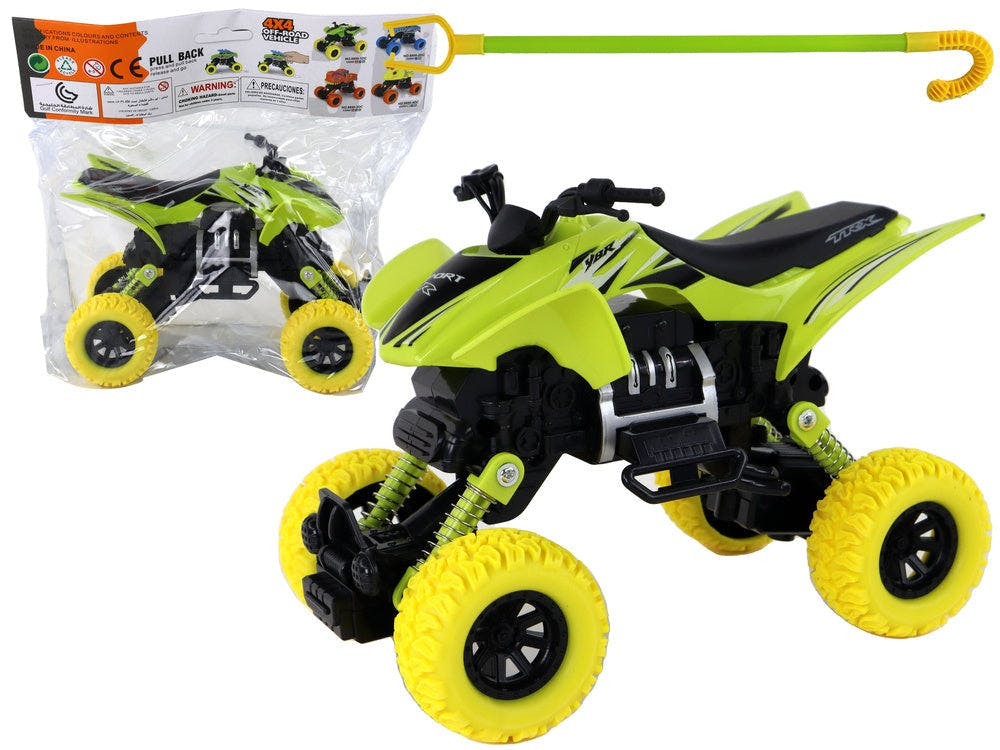 Quadriciclo XC de fricção verde