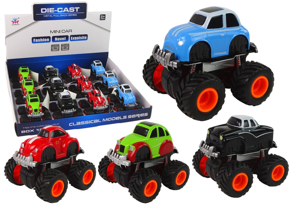 Carro metal rodas grandes HXHG08 (1 unidade, sortido)