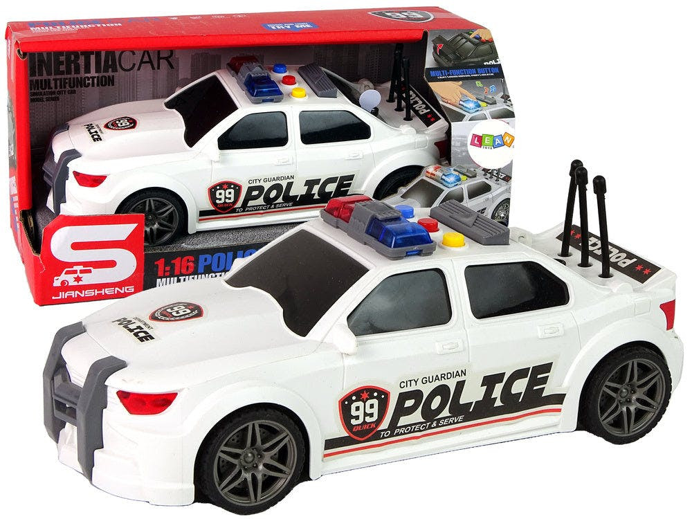 Carro de corrida desportivo branco