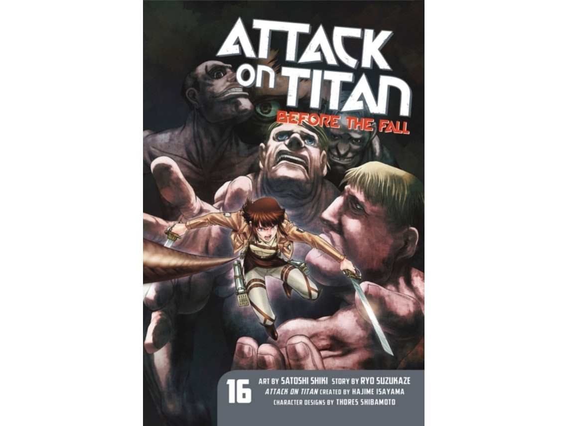 Attack on Titan: Before the Fall de Satoshi Shiki y Ryo Suzukaze (Inglés)