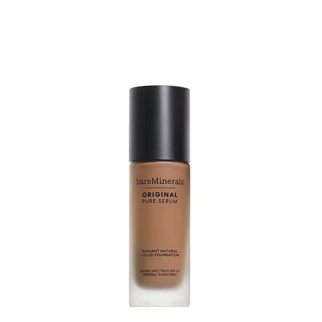 Bare Minerals Original Pure Serum Liquid Foundation Color Medium Deep Cool 4.5 30ml