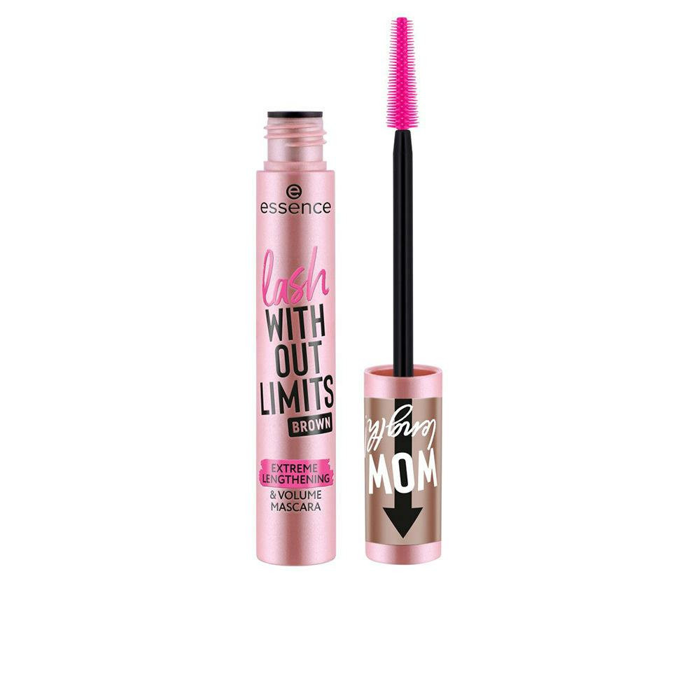 Máscara Lash Without Limits Brown Comprimento Extremo e Volume ESSENCE