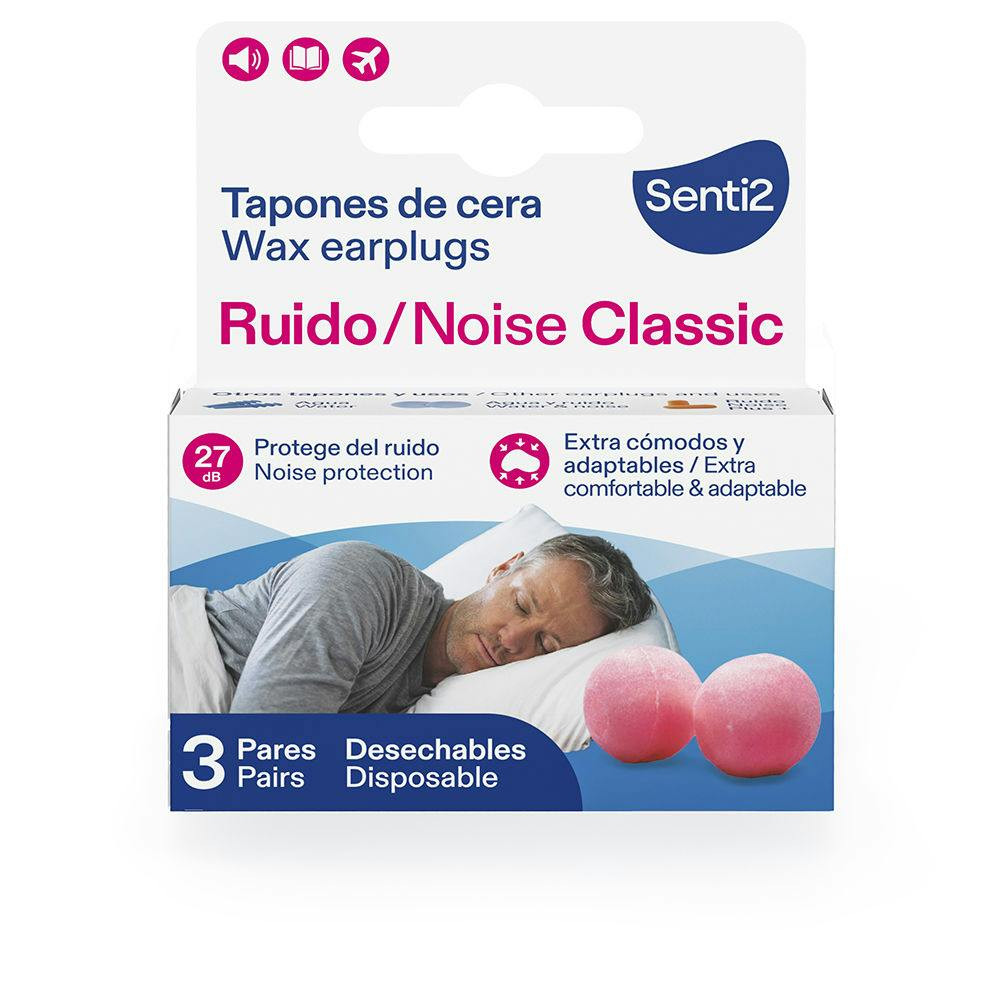 Senti2 Noise Classic Wax Plugs x3