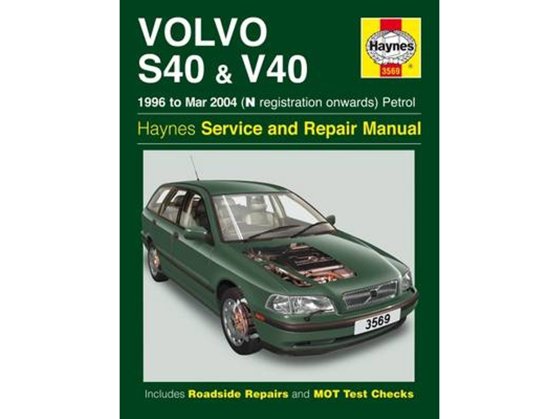 Volvo S40 y V40 gasolina de Haynes Publishing (Inglés)