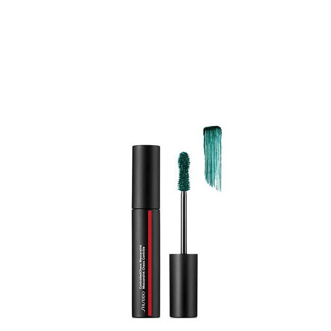 Máscara de Pestanas SHISEIDO Caos Controlado-04 ink Emerald Energy