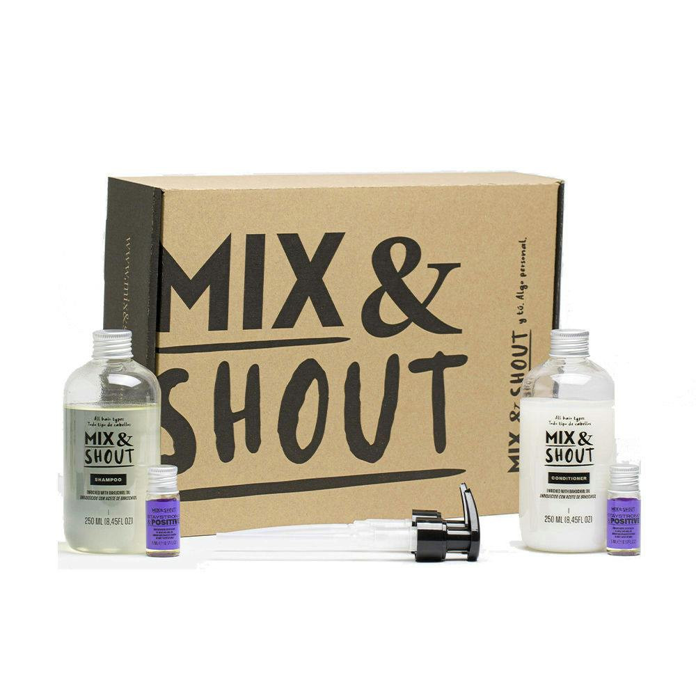 Lote de Rotina de Equilíbrio MIX & SHOUT 4 Pz