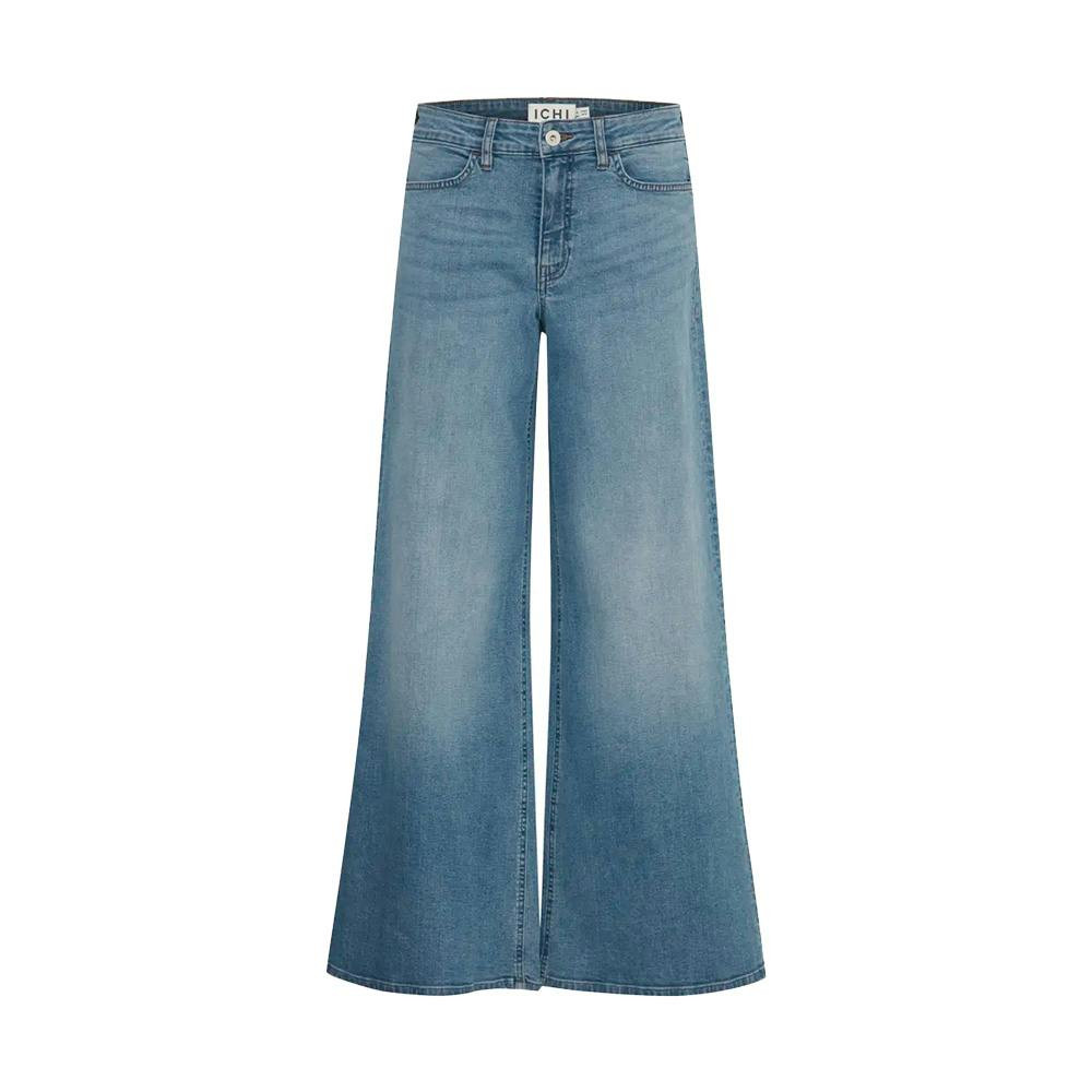 Wide leg jeans Twiggy em ganga clara