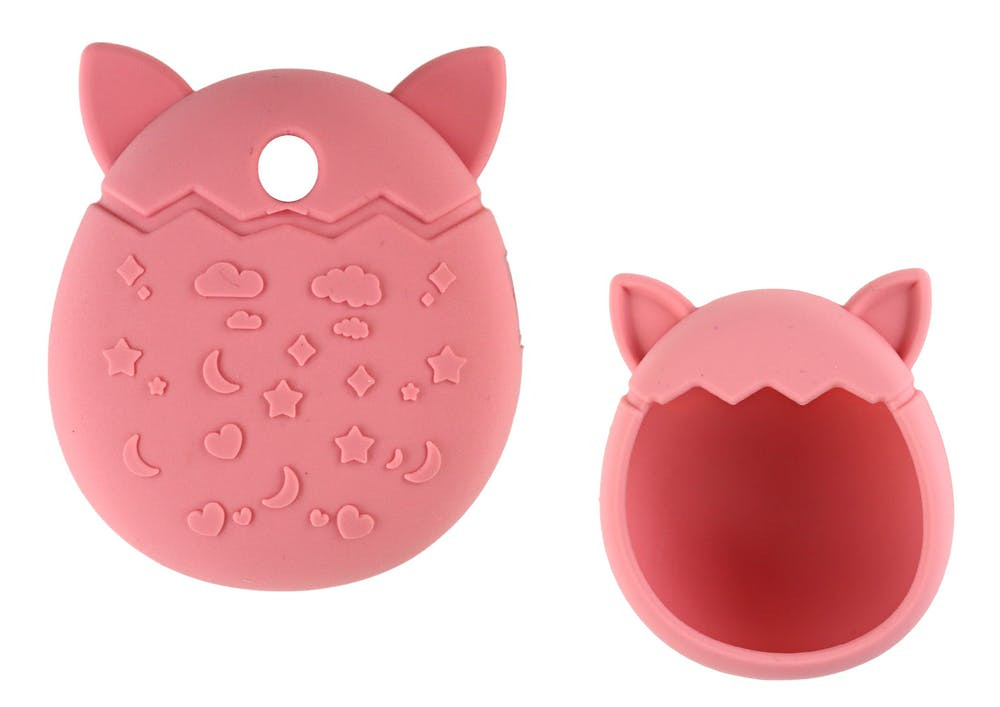 Capa de Silicone Rosa Pálido para Tamagotchi