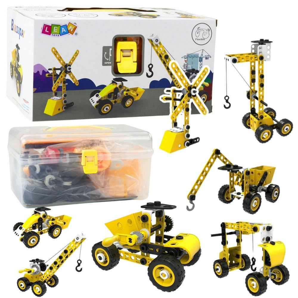 Blocos Construção Máquinas 8 em 1 100pcs