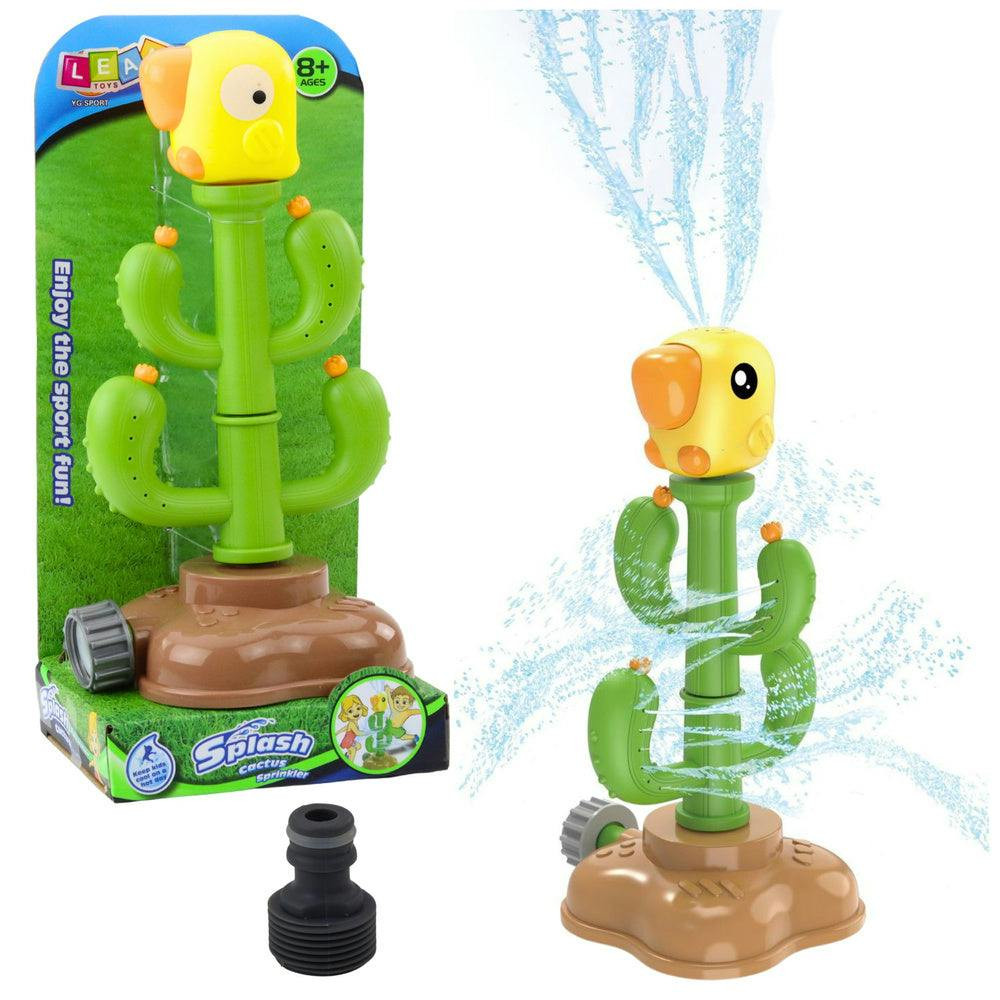 Brinquedo de Água Cato com Papagaio Rotação 360° Verde