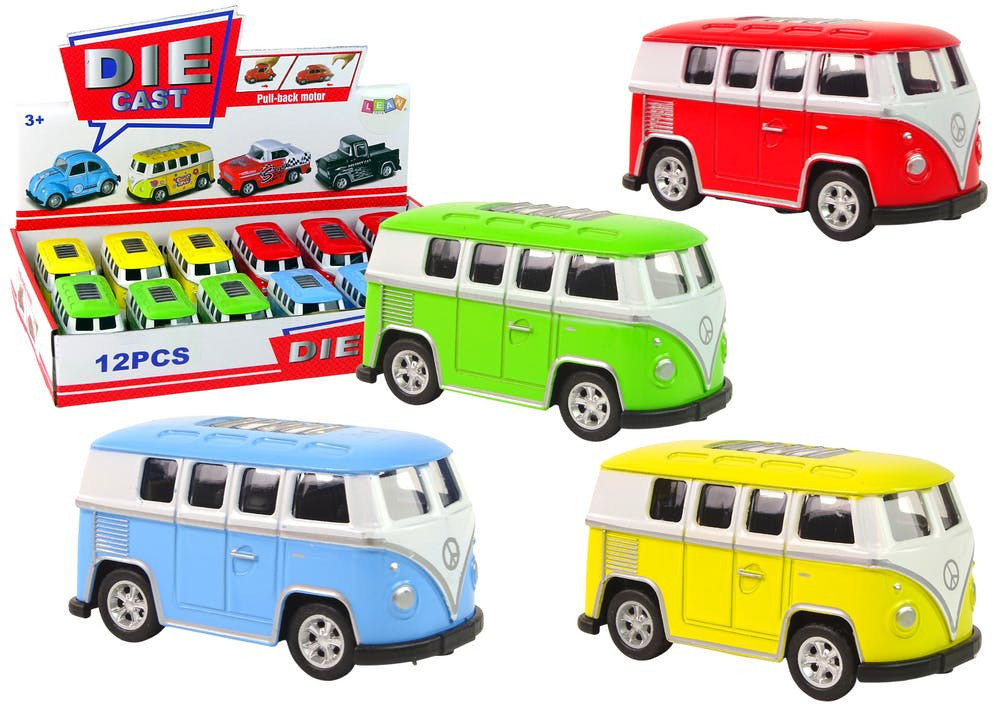 Carro pepino de fricção com mola, 4 cores (1 unidade, sortido)