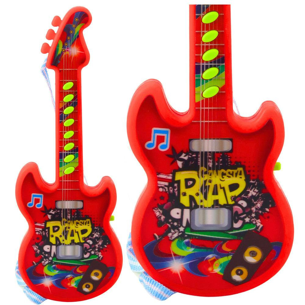 Guitarra Elétrica Infantil Vermelha 29cm