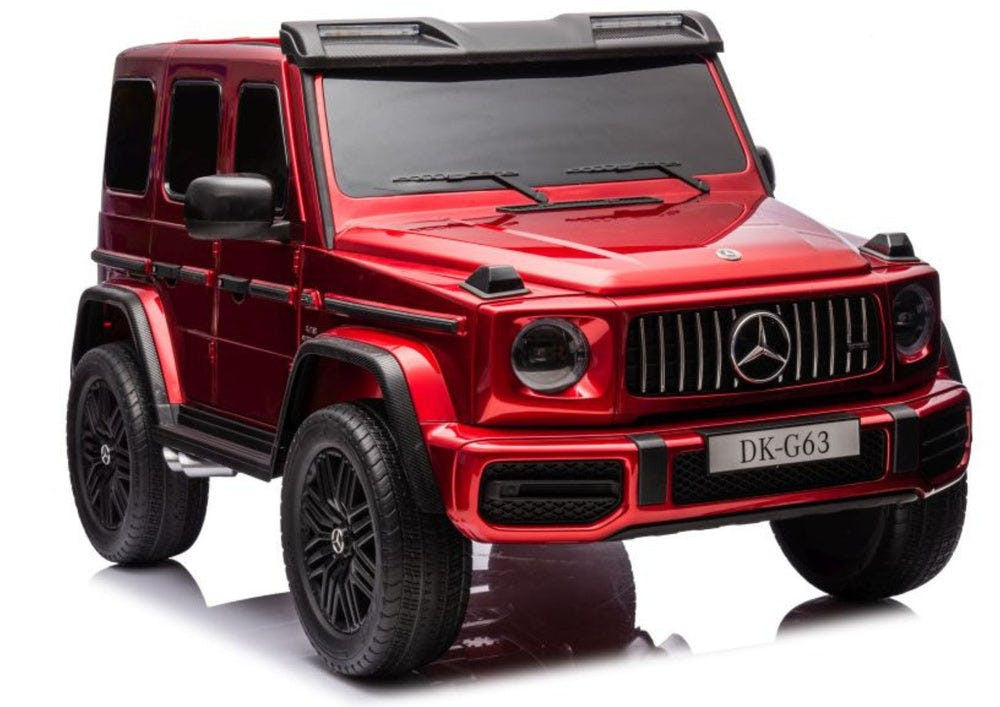 Carro elétrico Mercedes G63 XXL 24V vermelho