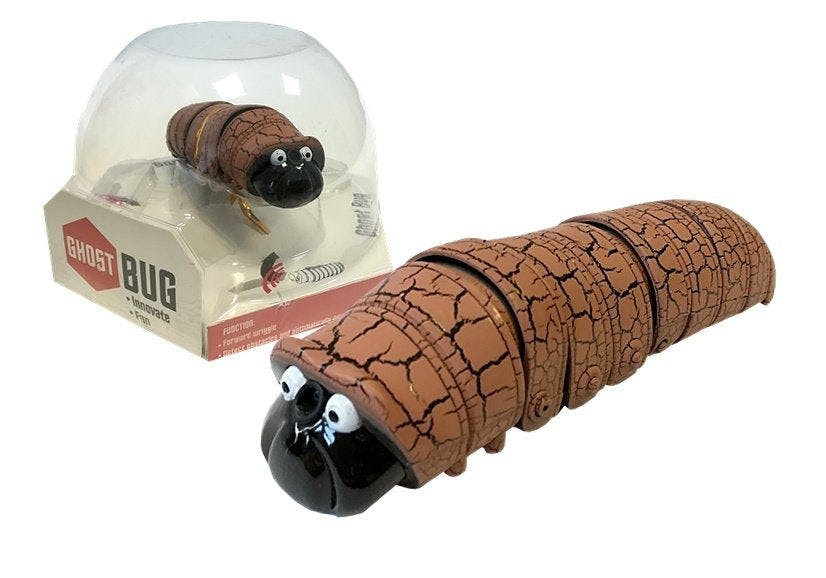 Lagarta infravermelhos evita obstáculos castanho