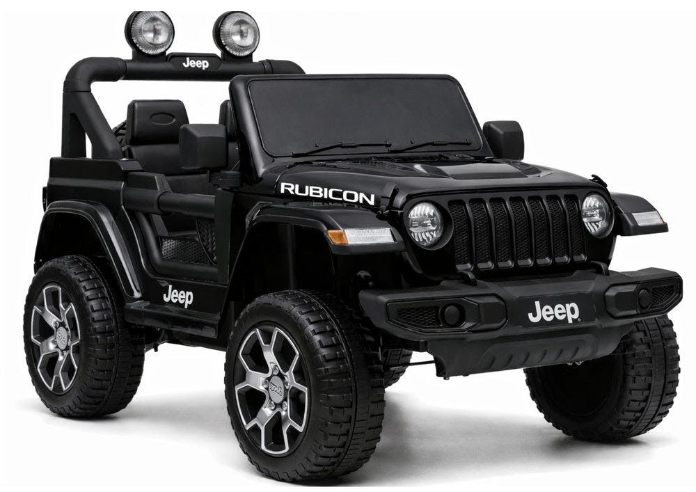 Jeep elétrico infantil Rubicon 4x4 preto