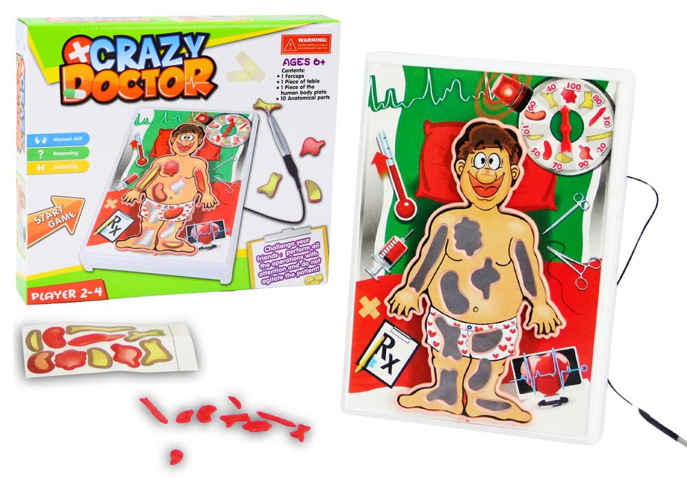 Jogo arcade operação médico cirurgião