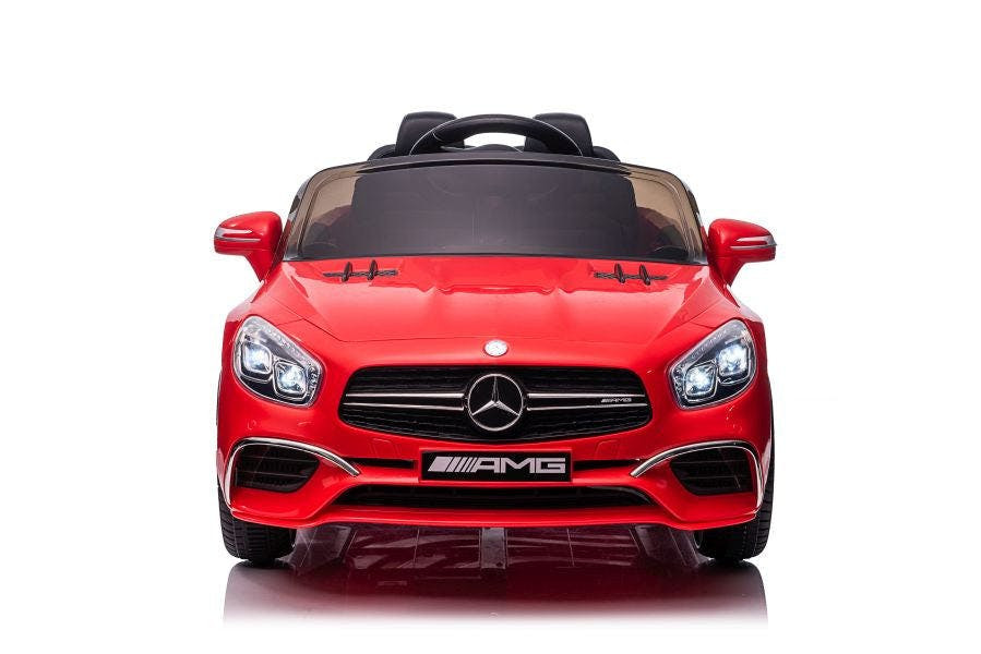Carro elétrico infantil Mercedes SL65 S vermelho lacado LCD