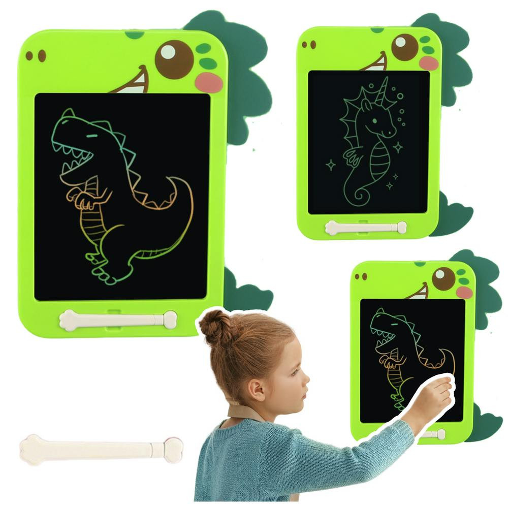 Quadro LCD Dinossauro Verde