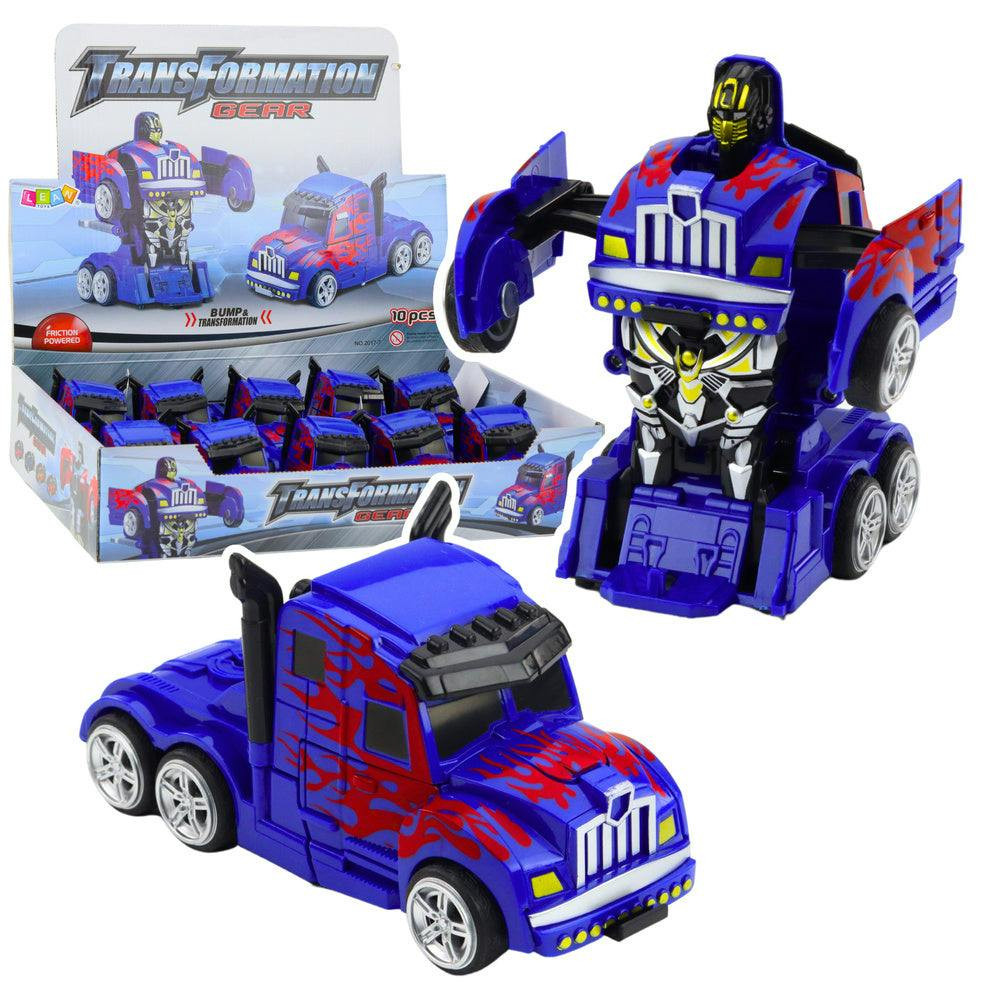 Carro Robot 2 em 1 Vermelho (1 unidade, sortido)