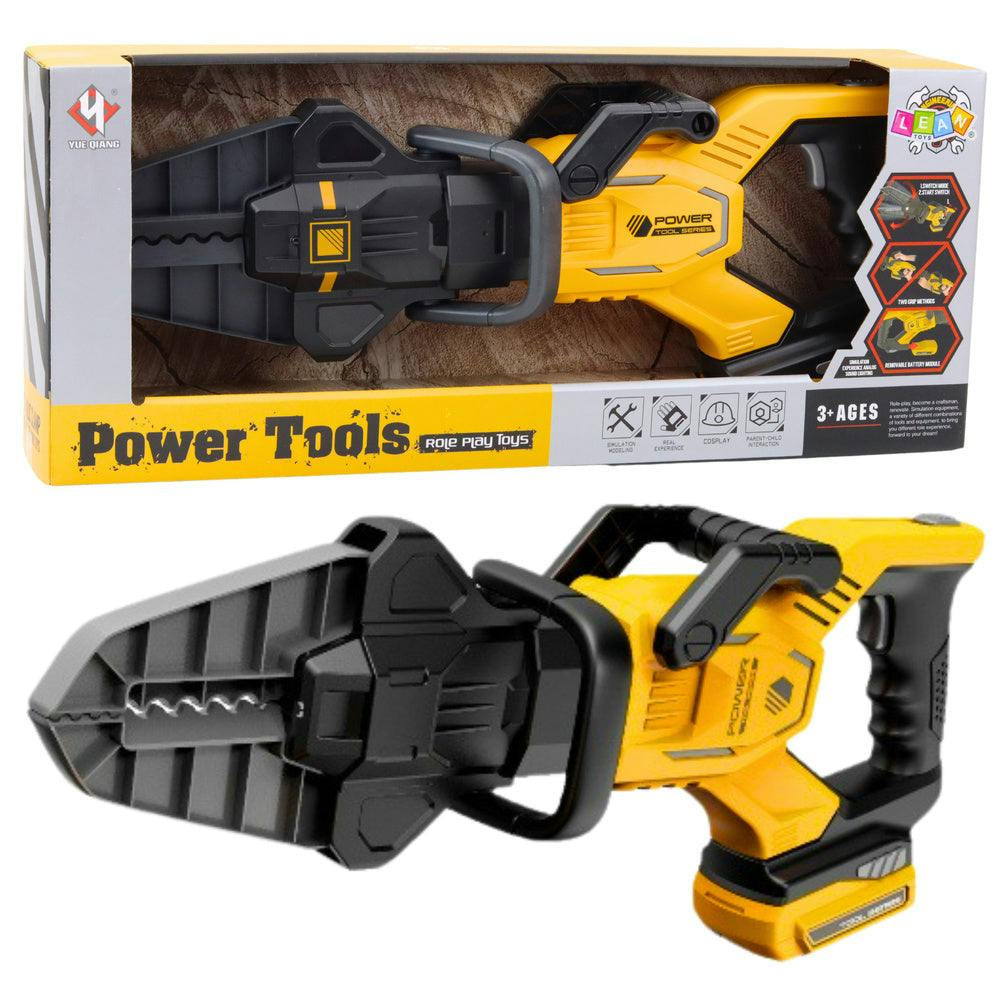 Tesoura Elétrica Infantil DIY Amarela