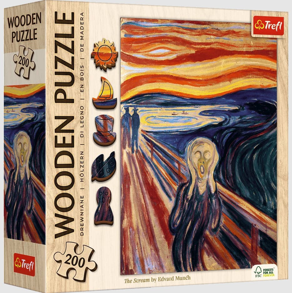 Puzzle Madeira O Grito 200pcs Trefl 20252
