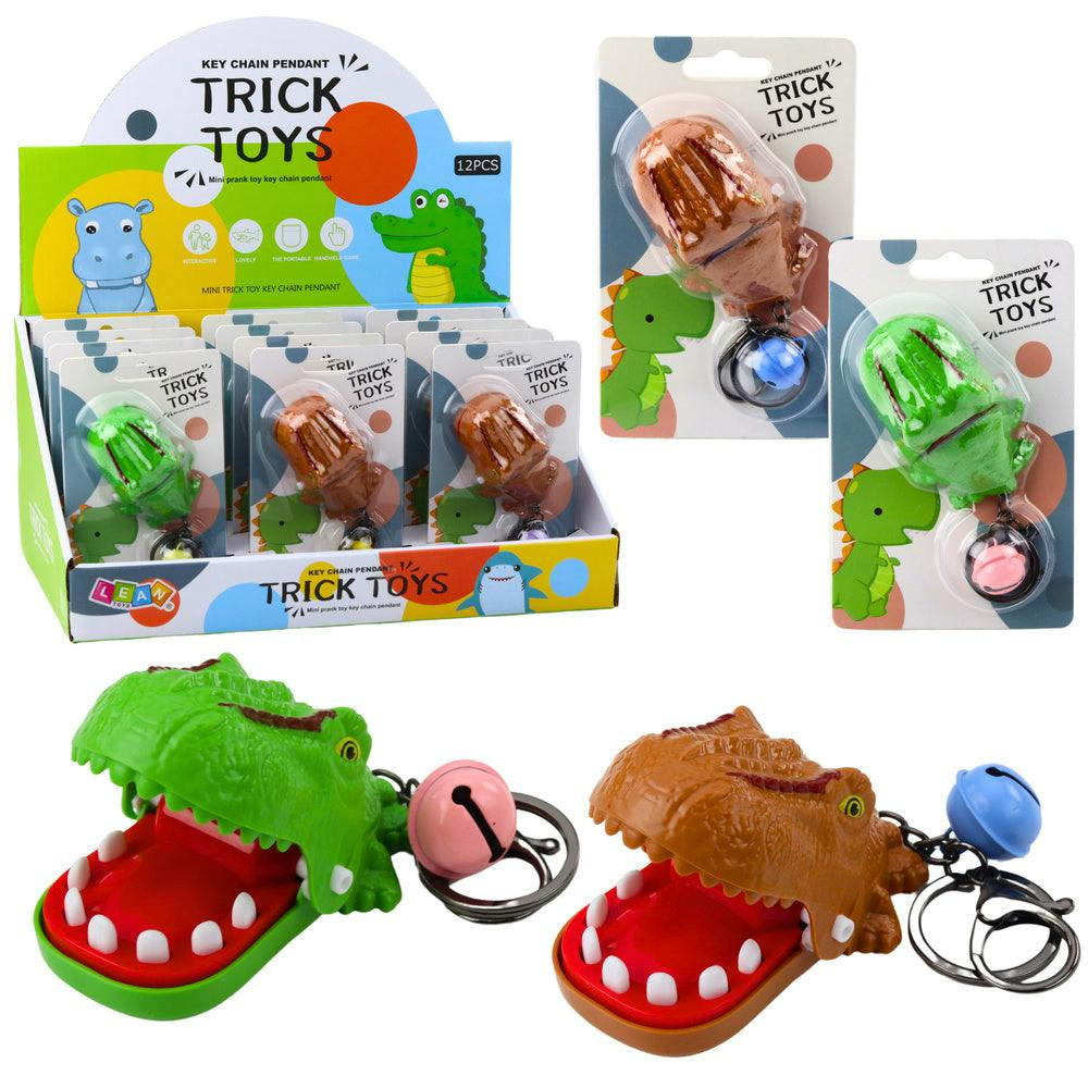 Jogo Dentista Dinossauro Porta-Chaves 2 em 1 (1 unidade, sortido)